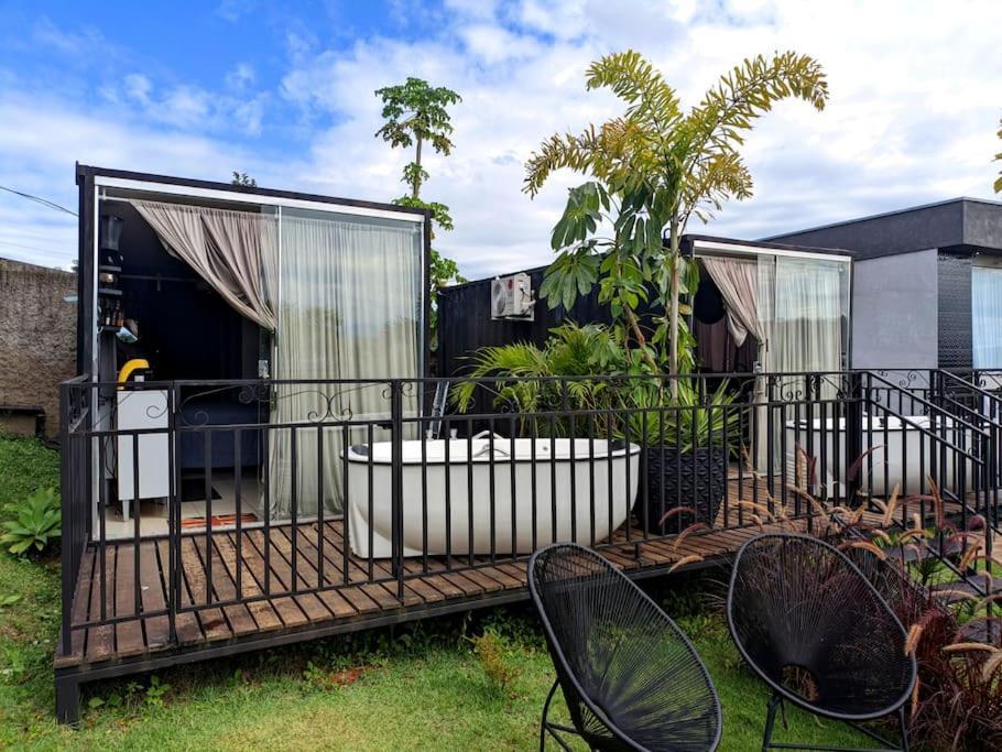 Tiny House Paraiso Minicasas Com Hidromassagem Pouso Alegre Kültér fotó